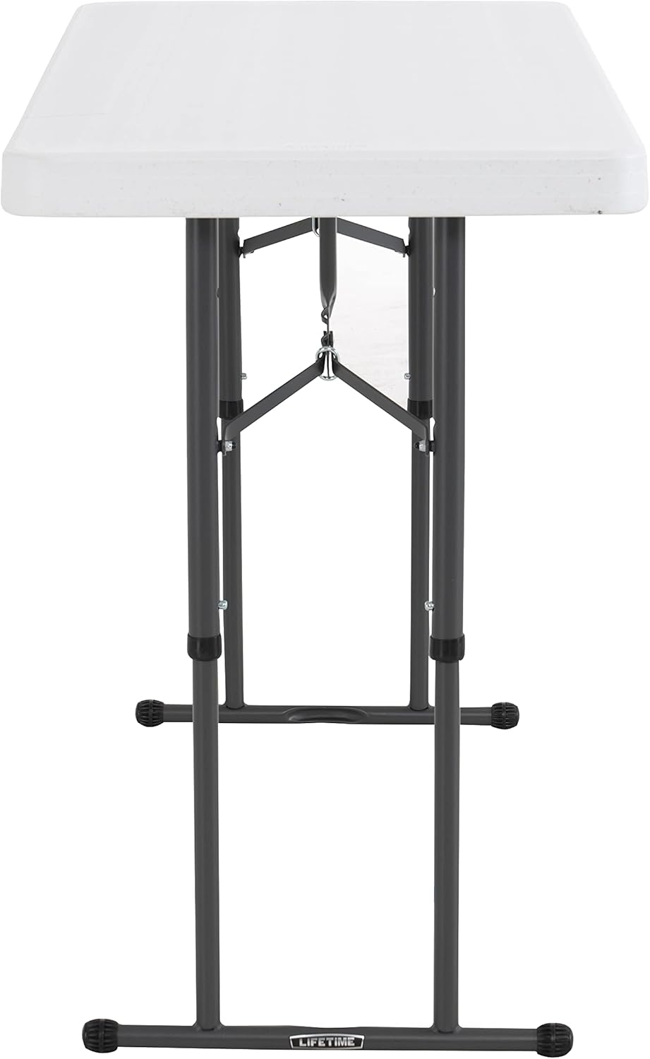 Lifetime Commercial Height Adjustable Folding Utility Table, 4-Foot