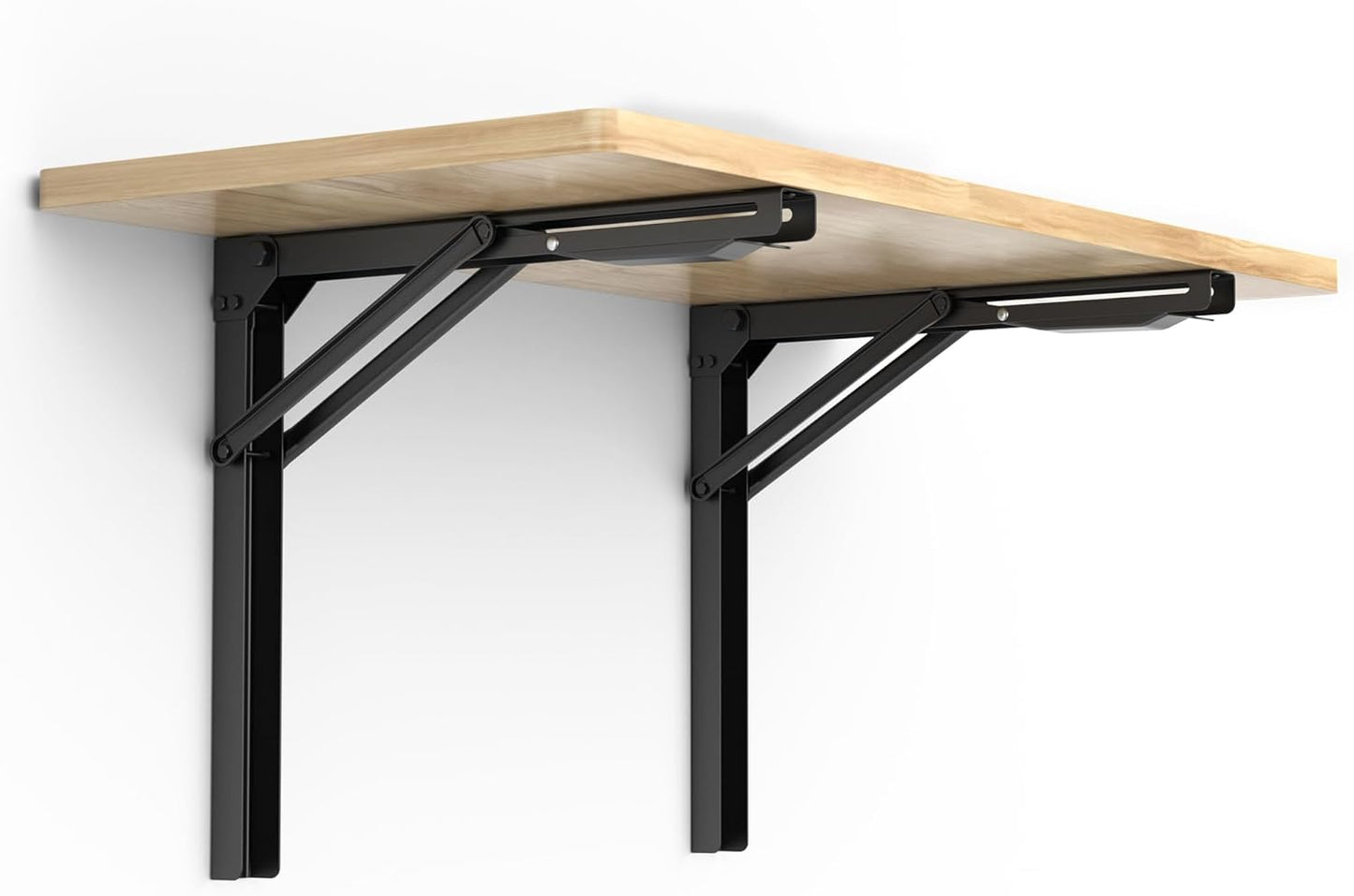 Ultrawall Wall Mounted Folding Workbench, Heavy Duty Foldable Work Table, Collapsible Desk for Workshop, Garage, Office, Home, Holds Up to 550 lb, 47.2"
