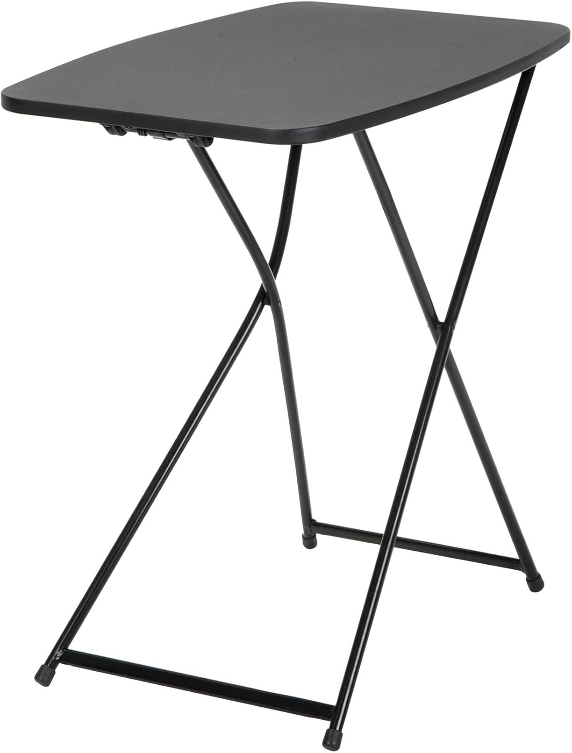 COSCO Multi-Purpose, Adjustable Height Personal Folding Activity Table, 2 Pack, Black